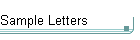 Sample Letters